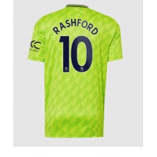 Manchester United Marcus Rashford #10 Tredjedrakt 2022-23 Kortermet